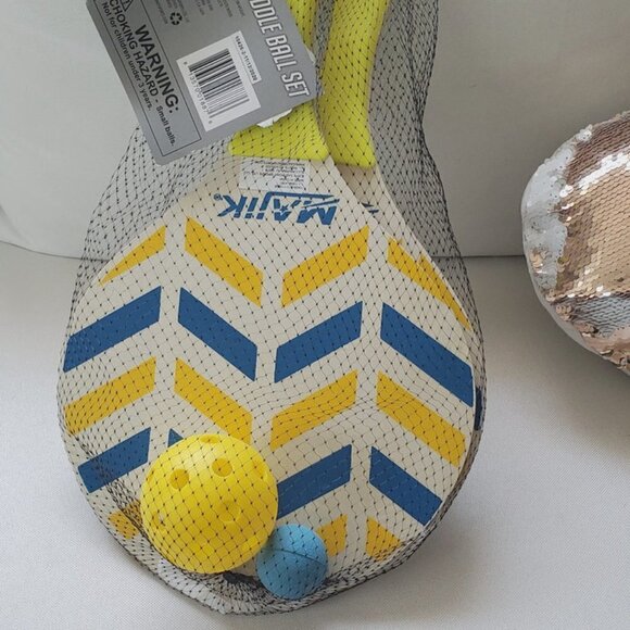 💃Beach Playground Majik 2 PlayerPaddle Ball Set Indoor or Outdoor Fun 2pc Set🌴 - Picture 7 of 7